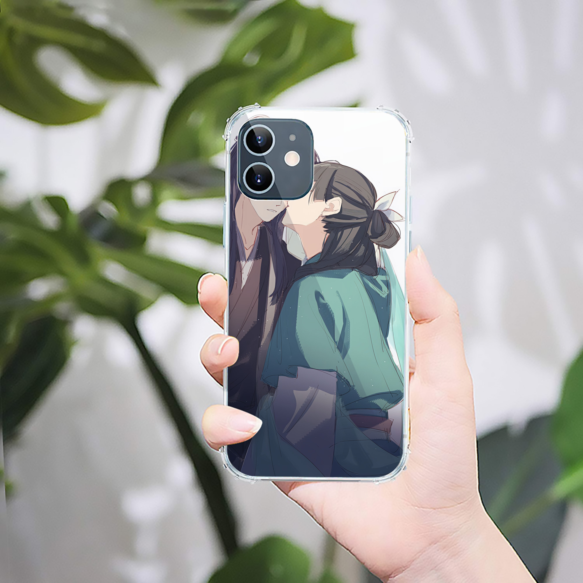 （画像用） 薬屋のひとりごと The Apothecary Diaries 【iPhone 12シリーズ対応】透明スマホケース（クリアソフトケース）